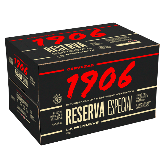 1906 Reserva Especial A Specially Brewed Dark Amber Lager Beer