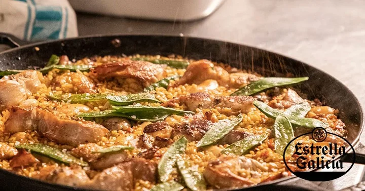 Paella dish