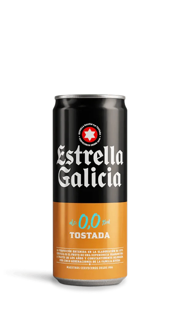 Estrella Galicia 0,0 Tostada