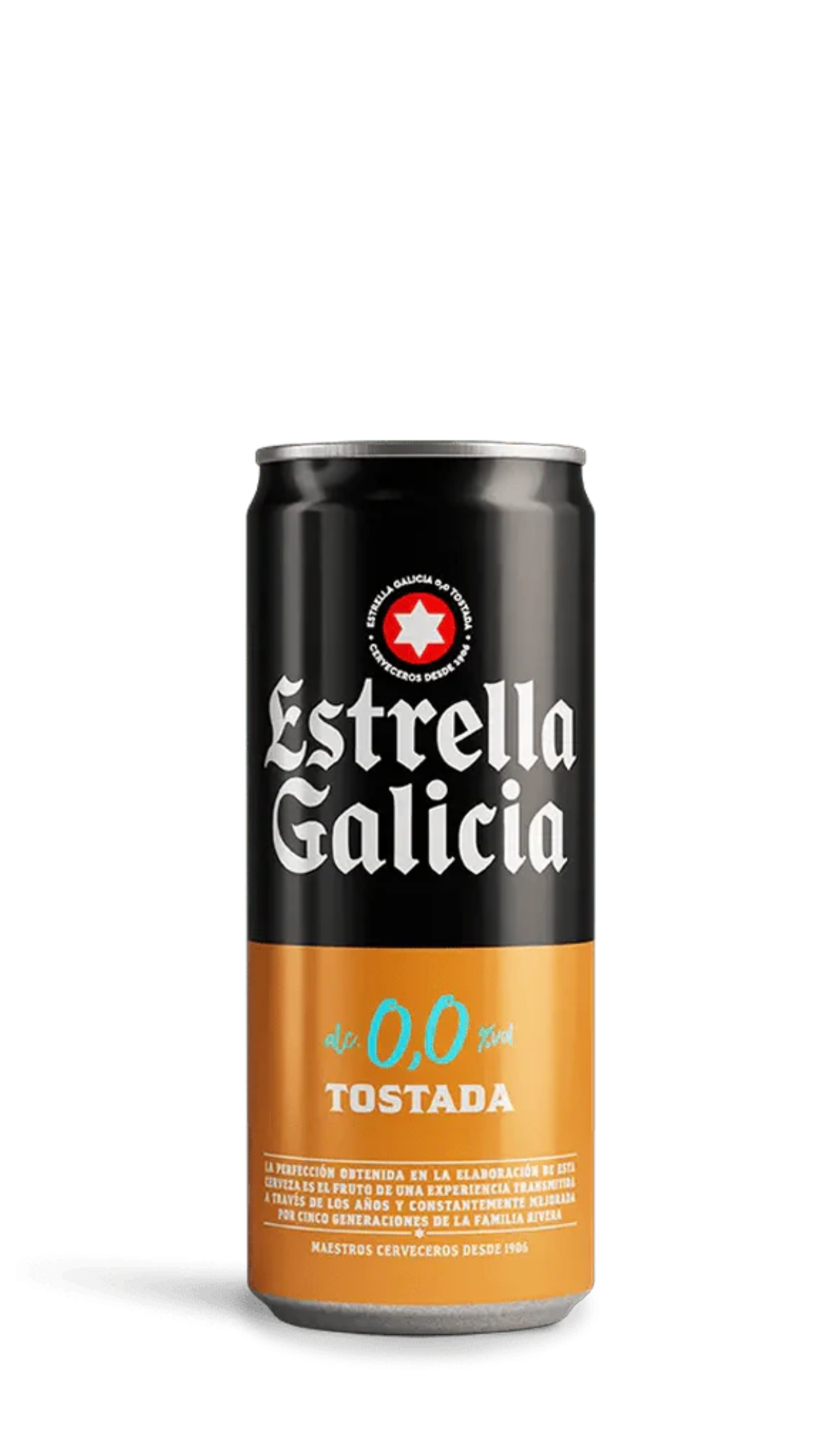 Estrella Galicia 0,0 Tostada Lata