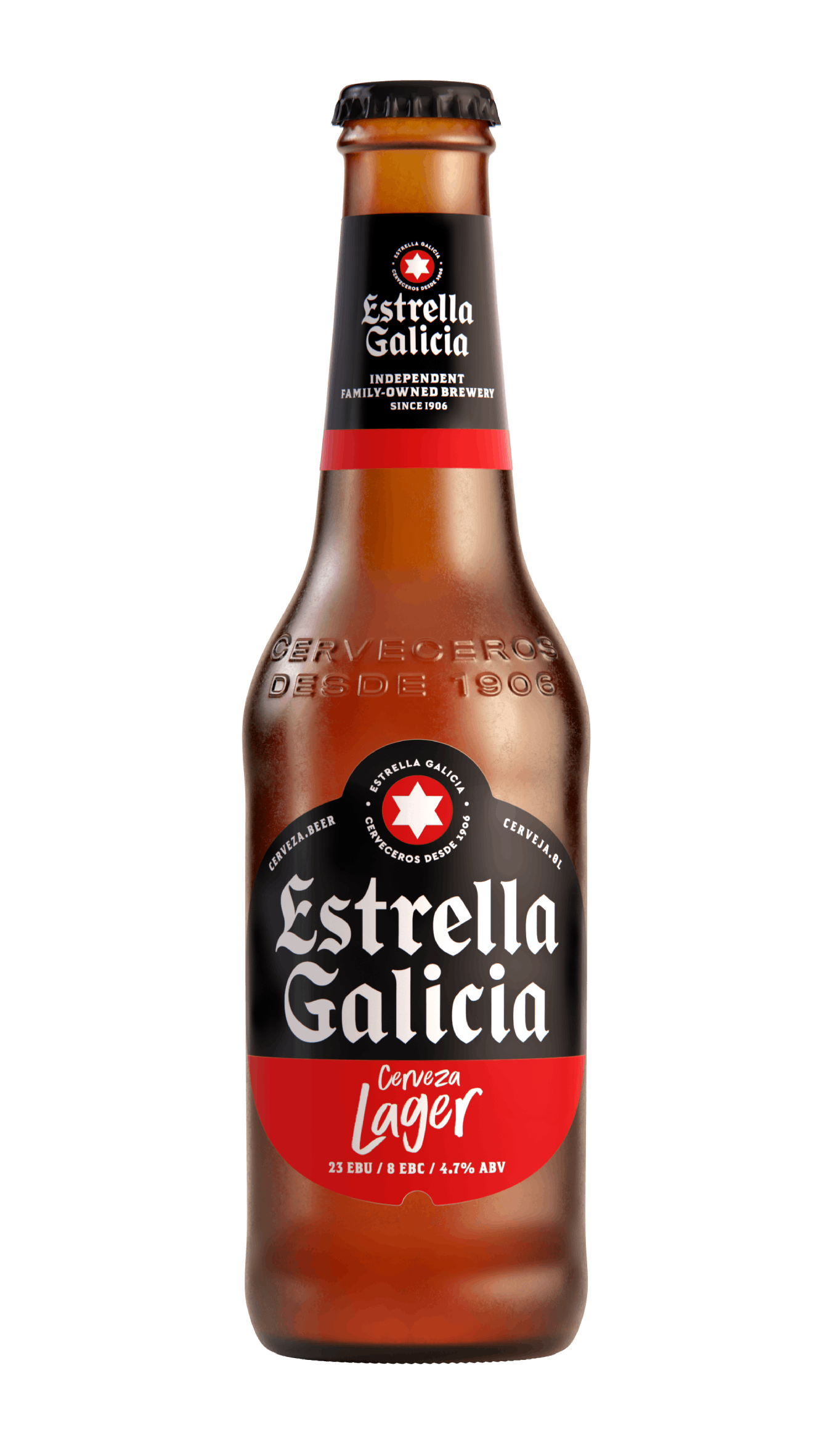 Botella Estrella Galicia Lager