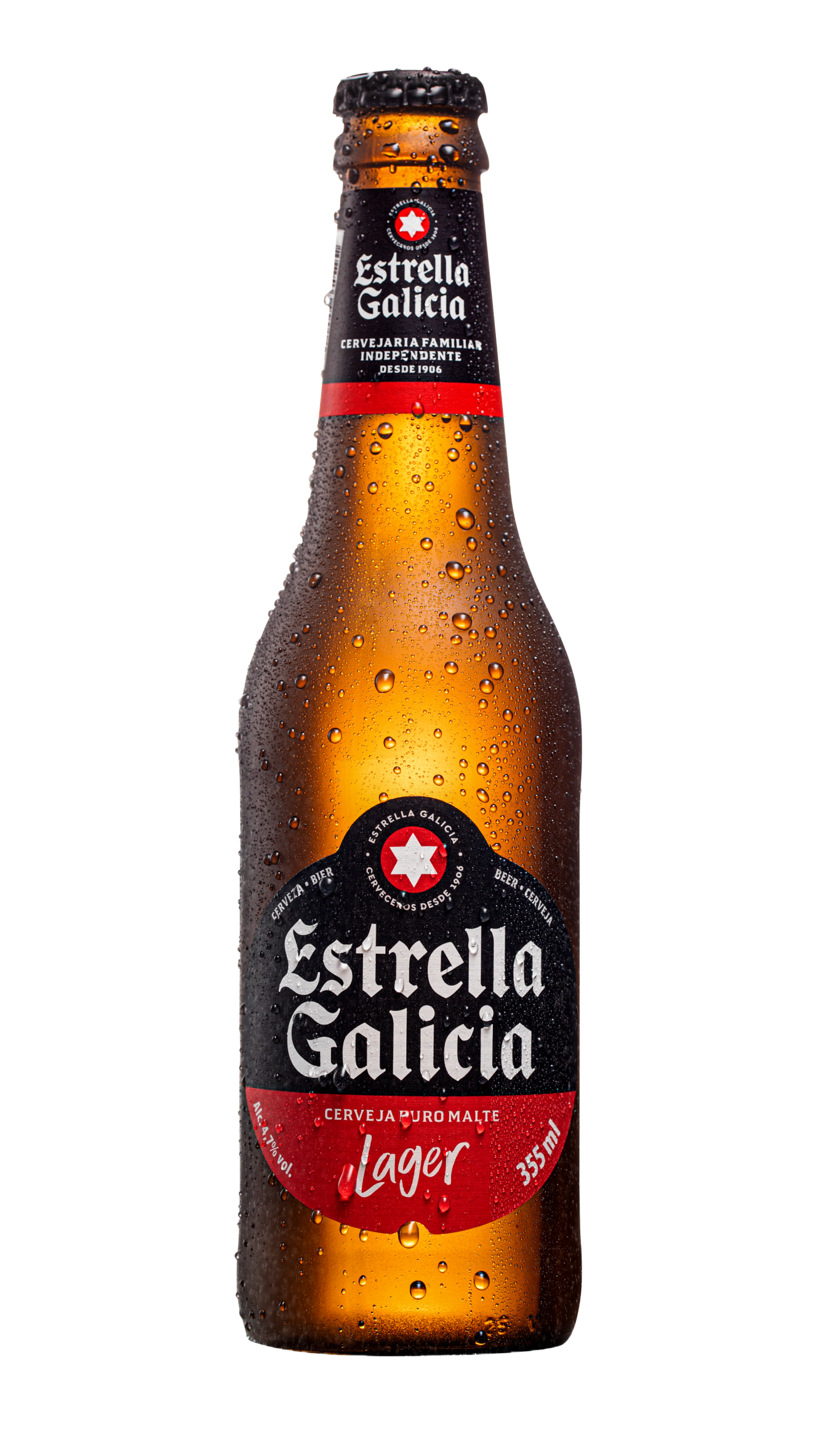 Botella Estrella Galicia Lager