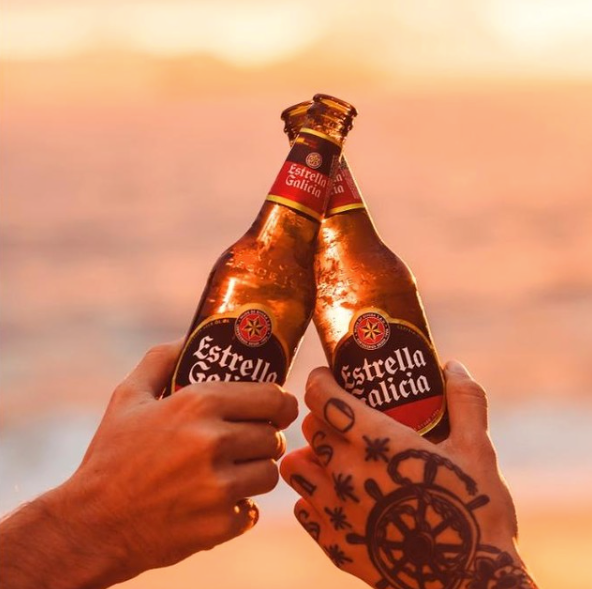 Cheers to Estrella Galicia