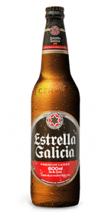 Estrella Galicia botella