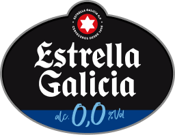 Logotipo Estrella Galicia 0,0%