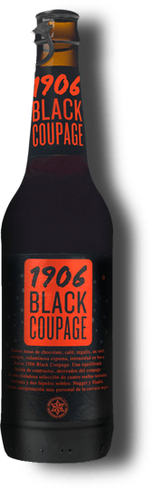 Botella Black Coupage