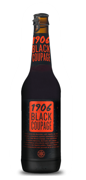 Botella Black Coupage