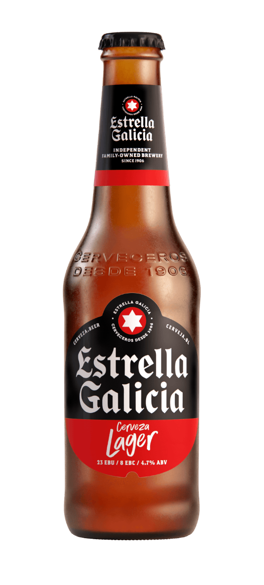 Botella Estrella Galicia Lager